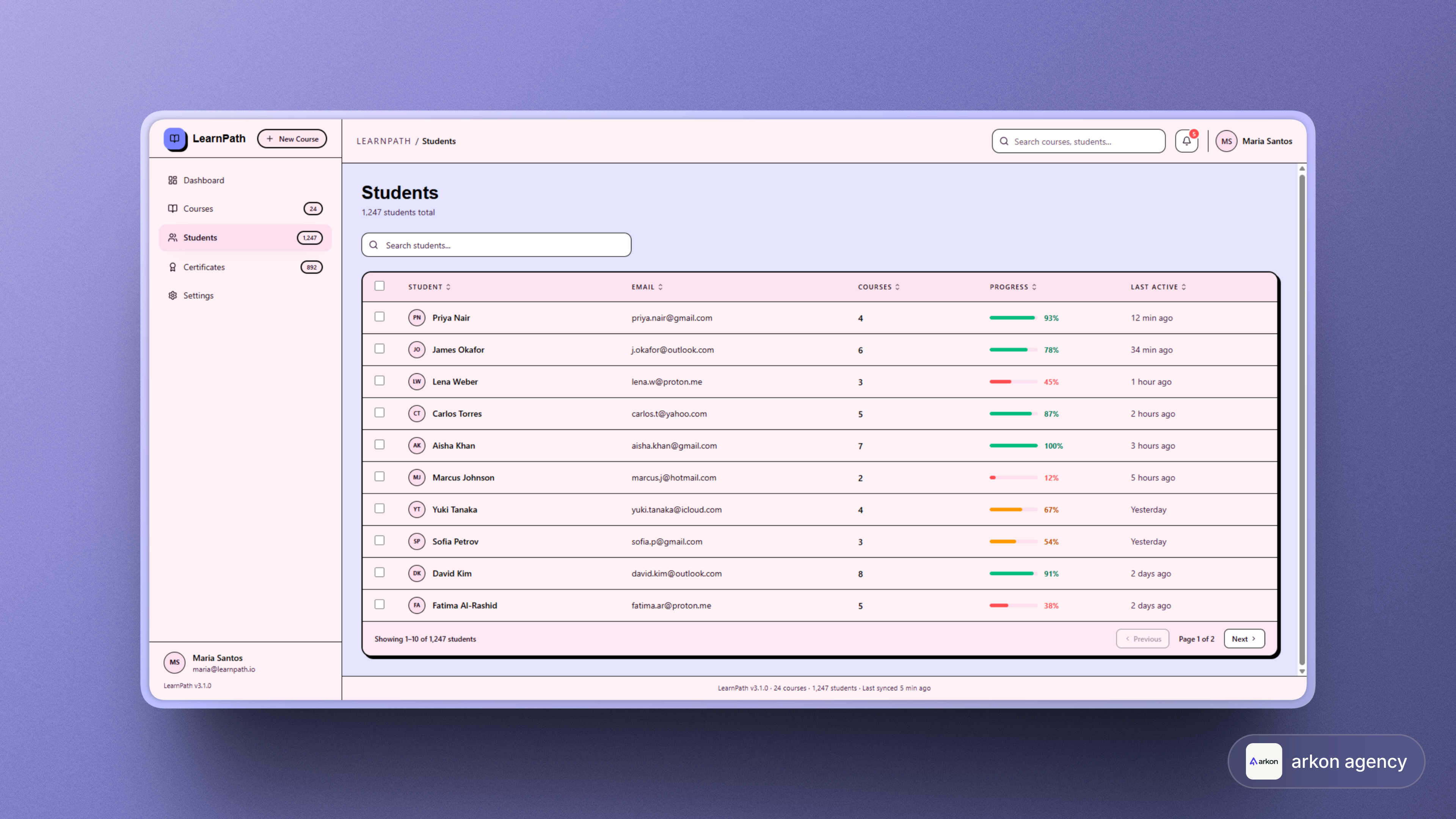 LearnPath | Online Course & Certification Platform interface screenshot 4