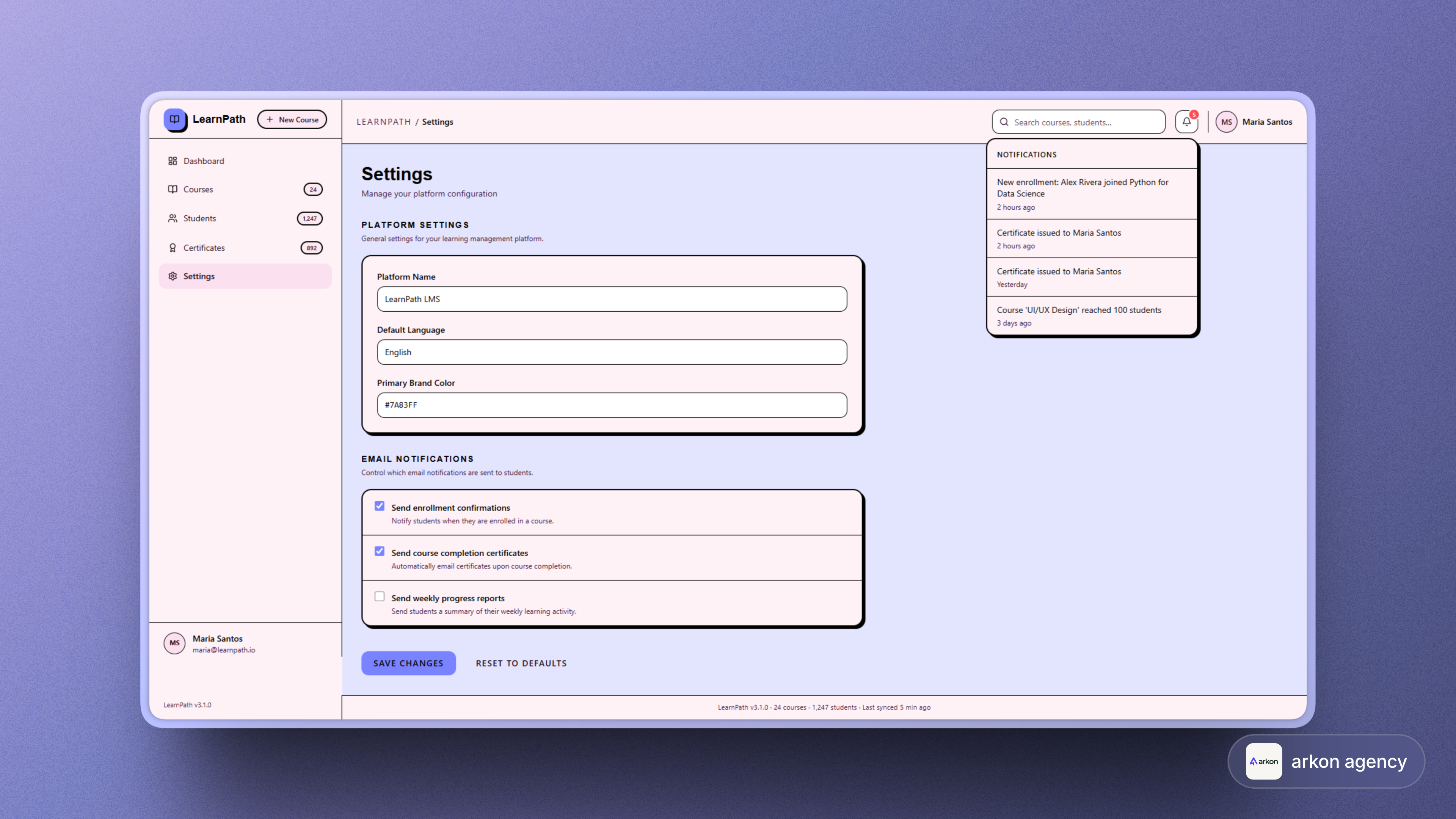 LearnPath | Online Course & Certification Platform interface screenshot 5