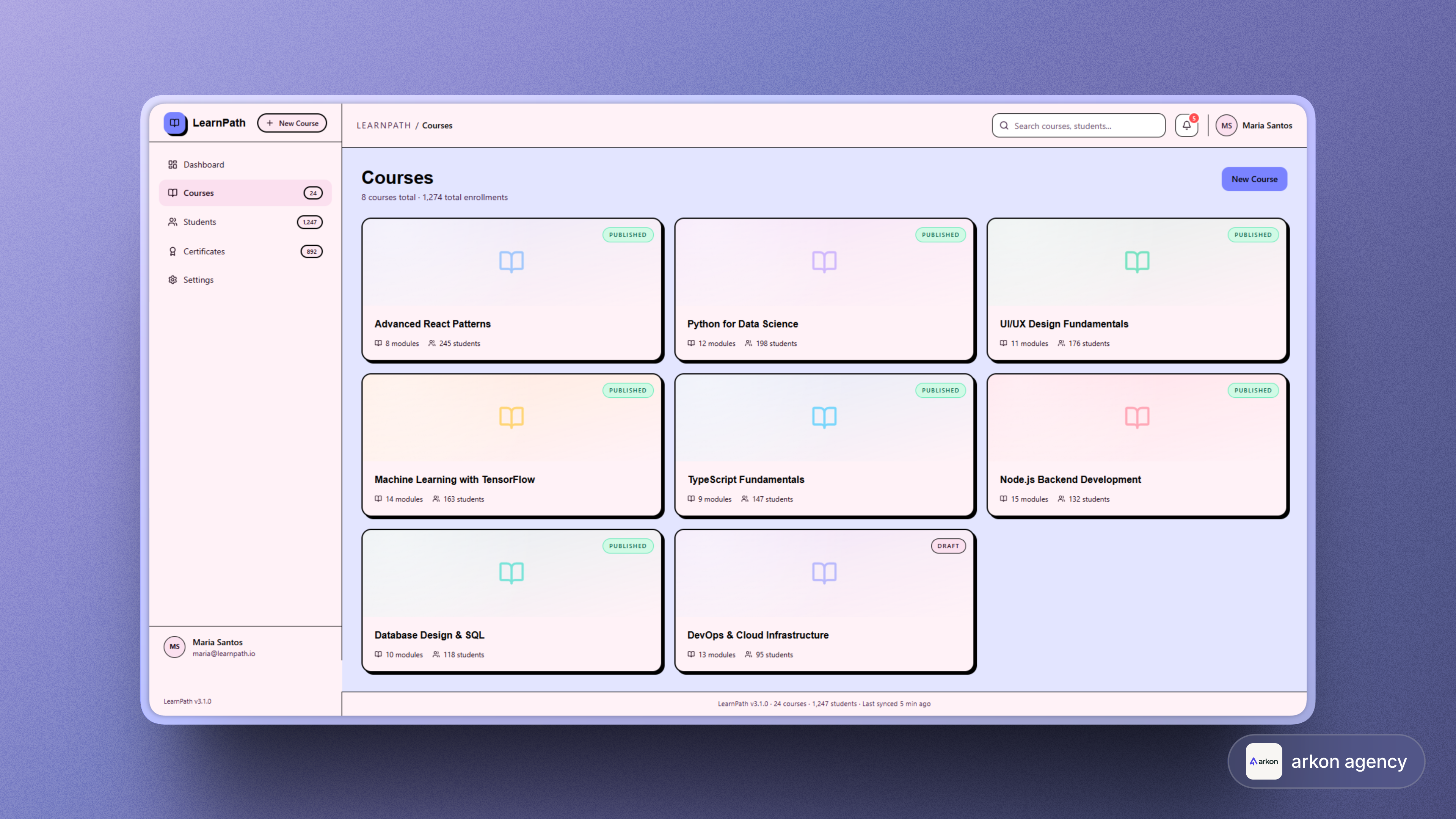 LearnPath | Online Course & Certification Platform interface screenshot 6