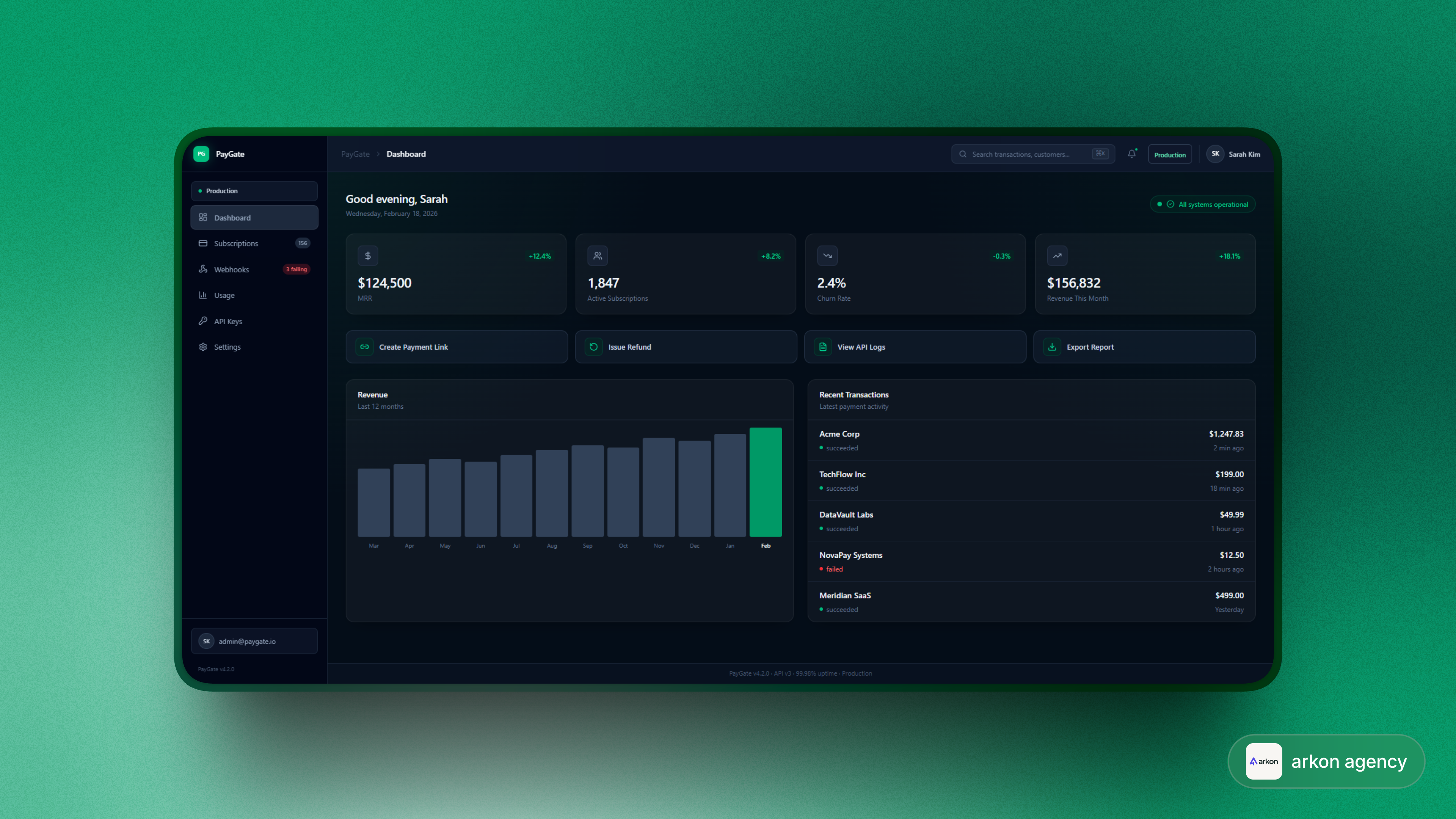 PayGate | Subscription Billing & Access Management interface screenshot 3
